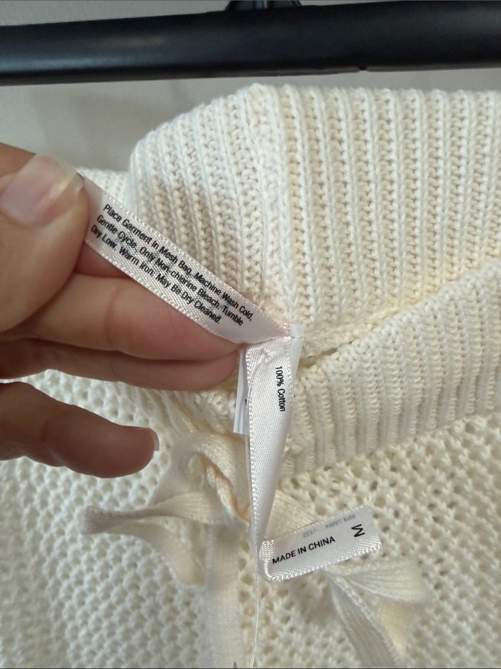 Soma 100% Cotton Crochet Pants - Picture 3 of 4